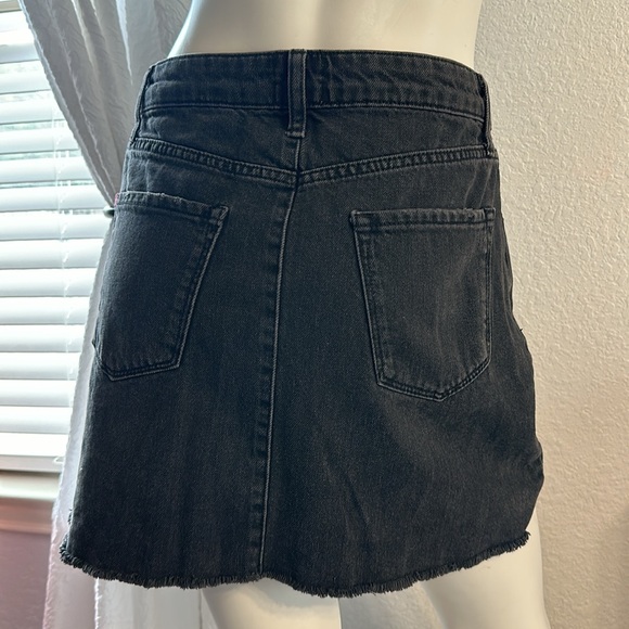 Urban Outfitters BDG Black Denim Mini Skirt - Picture 4 of 9